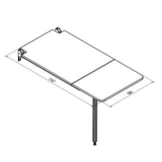 Folding table