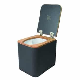 Trelino M toilet module, separating toilet, anthracite