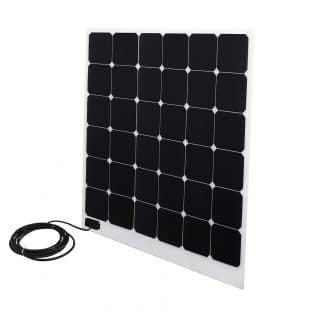 Solar power system, 120 watts, glued on